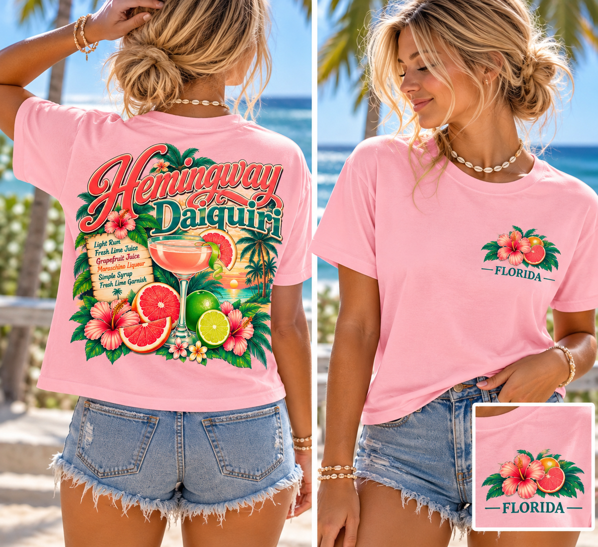 Hemmingway Daiquiri Tshirt
