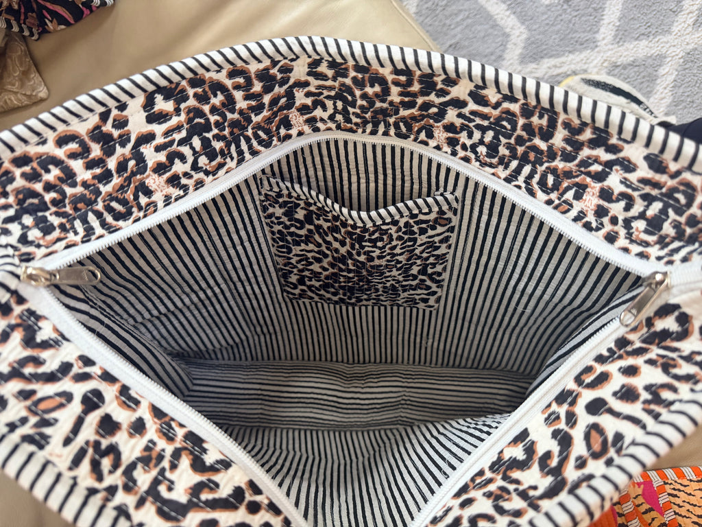 Black Animal Print