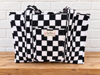 🖤🤍 The Checkmate Tote 🏁