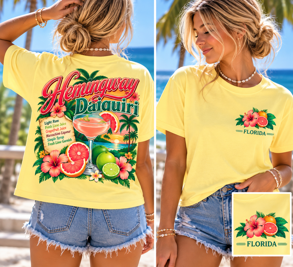 Hemmingway Daiquiri Tshirt