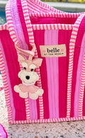 Pink Dog Bag Charm