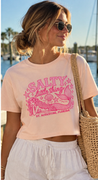 ‘Salty little thing’ crop top