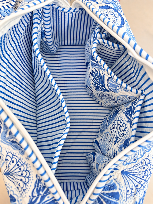 Hair Tool Bags - Blue Shell