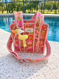 Mrs Duck Bag Charm - yellow