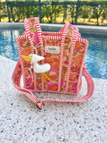 Mrs Duck Bag Charm - White