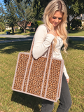 Leopard Print Tote