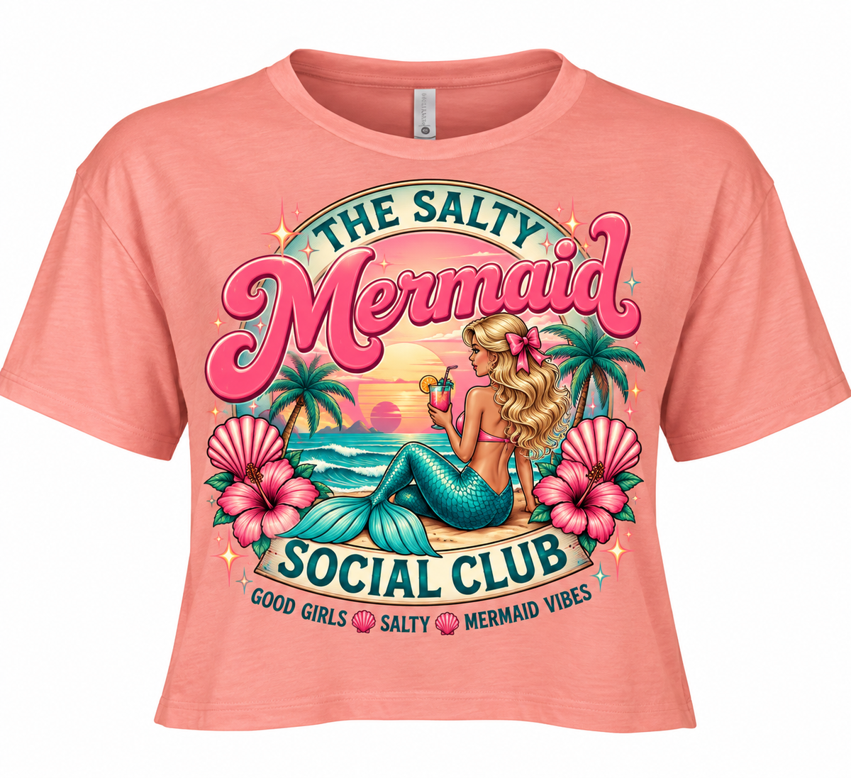 “Salty Mermaid Social Club” Tshirt